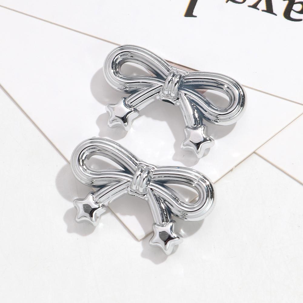10pcs Colorful Transparent Bowknot Charm Loose Beads Necklace Keychain Pendant Beads Jewelry Making Accessory