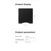 Creality Hi Epoxy Resin Build Plate High Strength Wear Resistance Flatness Hi Double Sided Black Textured PEI Printing Platform