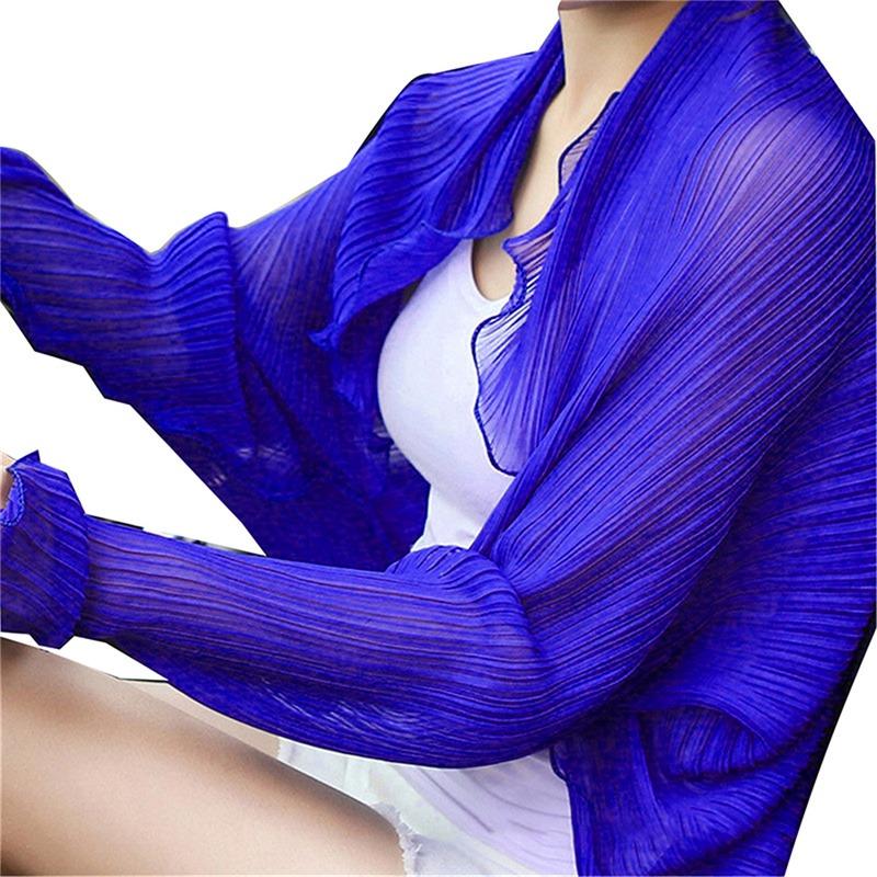 Sun Protection Sleeves Fashion Summer Women Arm Sleeves Chiffon Protective Arm Sleeves Driving Sleeve Shawl Scarf Cool