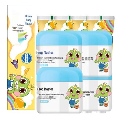 Dentifrice Prince Grenouille Citron & Ensemble de Soin Crème Lait Frais