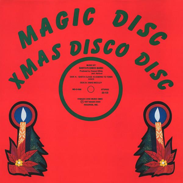 

LP Record SANTAS DISCO BAND Xmas Disco Disc MDD506 Magic Disc Reco 1977 US SoulFunk Used