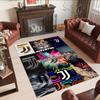 Juventus Customizable Name Floor Rug Office Rug Suitable for Bedrooms Hallway Dining Room Foyer Antislip Carpet Decorate Offices Spiritual Gift