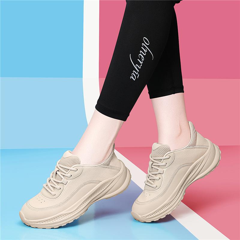 

Women s shoes, new autumn and winter versatile fashion brand, high-end white shoes, women s casual and versatile sports sneakers 40