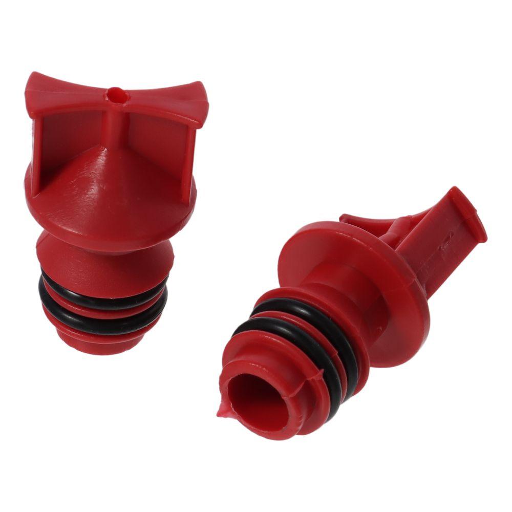 5 ks Červený Vzduchový Kompresor 17mm Odvzdušňovací Víčko Tvrdý Vnější Závit Stroj