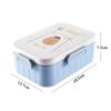 Cute Cartoon Lunch Box Microwave Dinnerware Food Storage Container Children Kids School Office Portable Bento Box