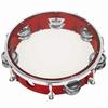 8 Inch Tambourine Hand Drum Handbell Drum Self-Tuning Double Row Tambourine Educational Enlightenment Percussion Instrument