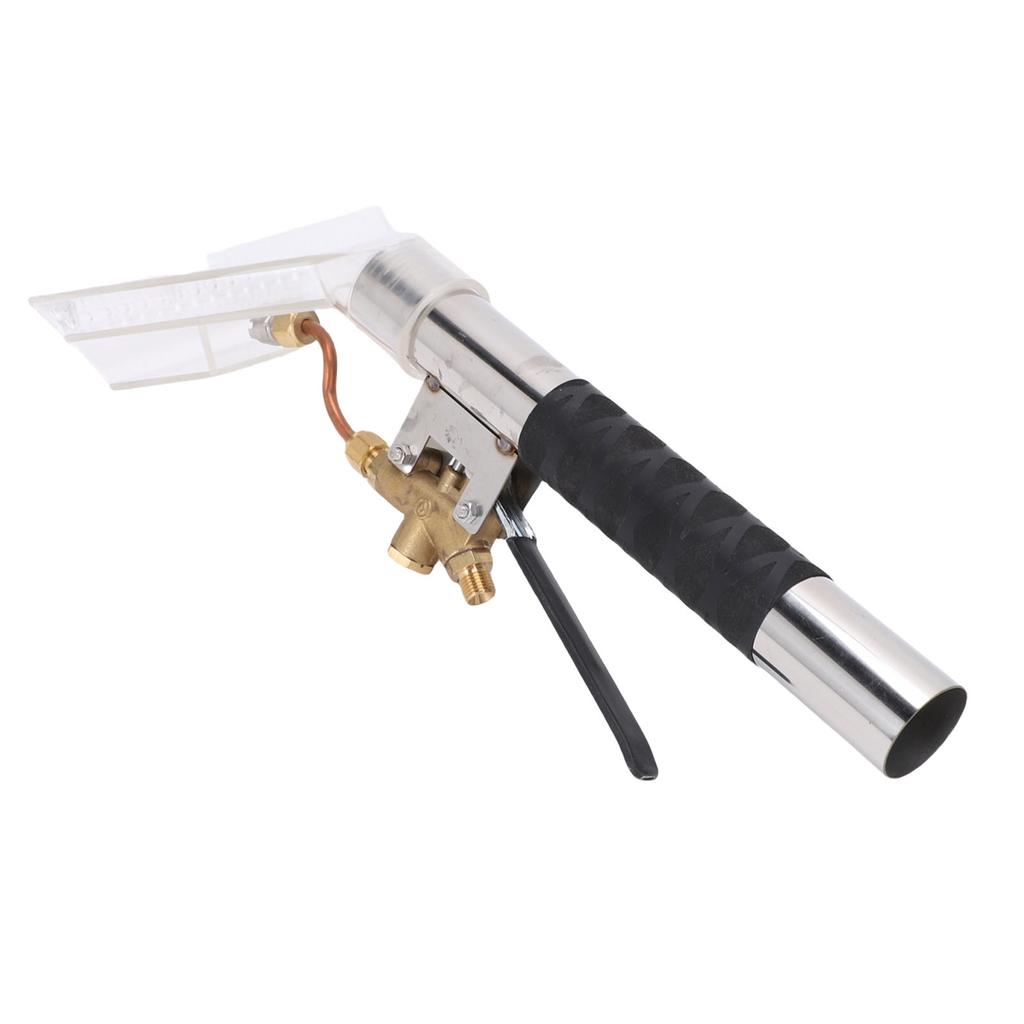 Auto Detailing Tool Hand Wand Carpet Cleaning Extractor Hand Tool with Clear Plastic Head for Home Office Car