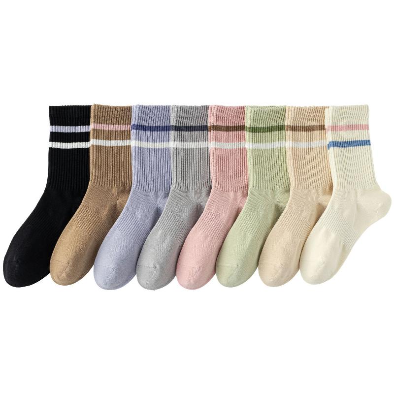 Trendy Women's Socks Soft Comfortable Middle Tube Socks