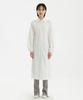 Youth Side-Slit Shirt Dress - White