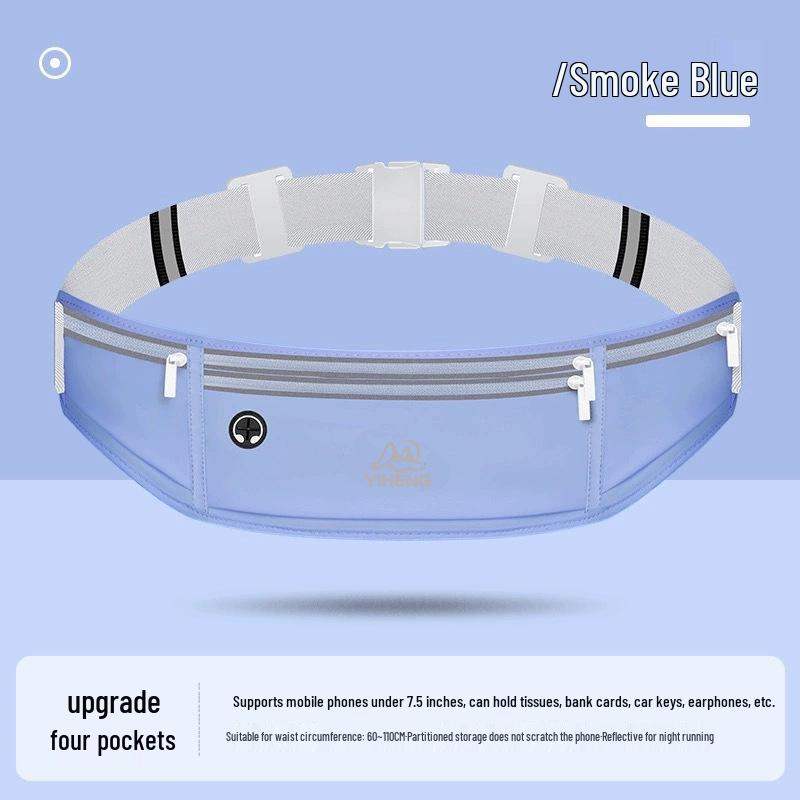 Unisex Waterproof Lightweight Running Waist Bag - Fashionable Outdoor Fitness Gear