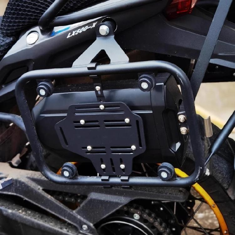 ABS Metal Motorcycle Side Box No Tools Assembly Waterproof Storage Solution Suitable for DS525X 500DS 650DS Motorcycles