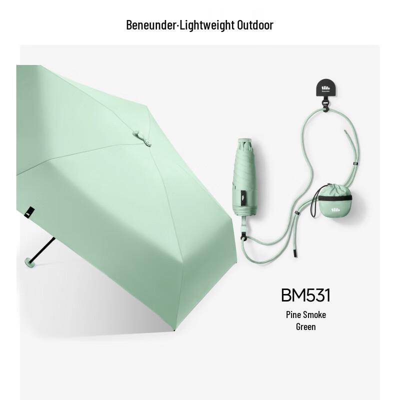 Beneunder BM531 5-Fold Blackout UV Protection Pencil Sun Umbrella