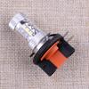 White H15 80W LED Universal Car Fog Light Lamp Headlight DRL Bulb 6000K 12V