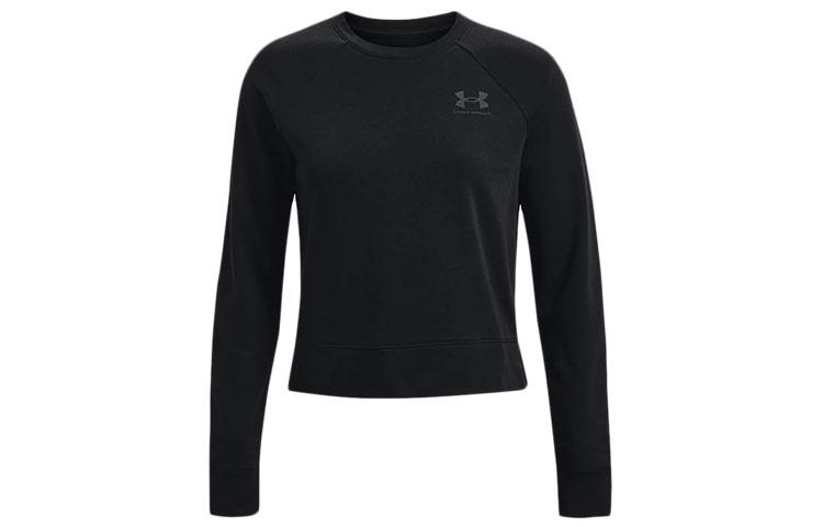 Under Armour Rival Terry Crew Sweatshirt Women s Black 1369461-001 M