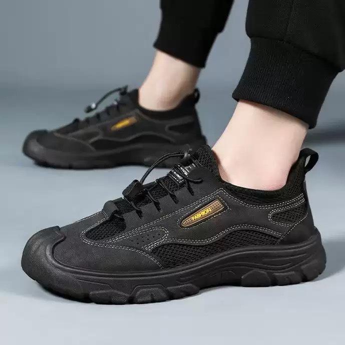 New shoes men's fashion outdoor breathable casual shoes men's mesh hollow men's shoes sports