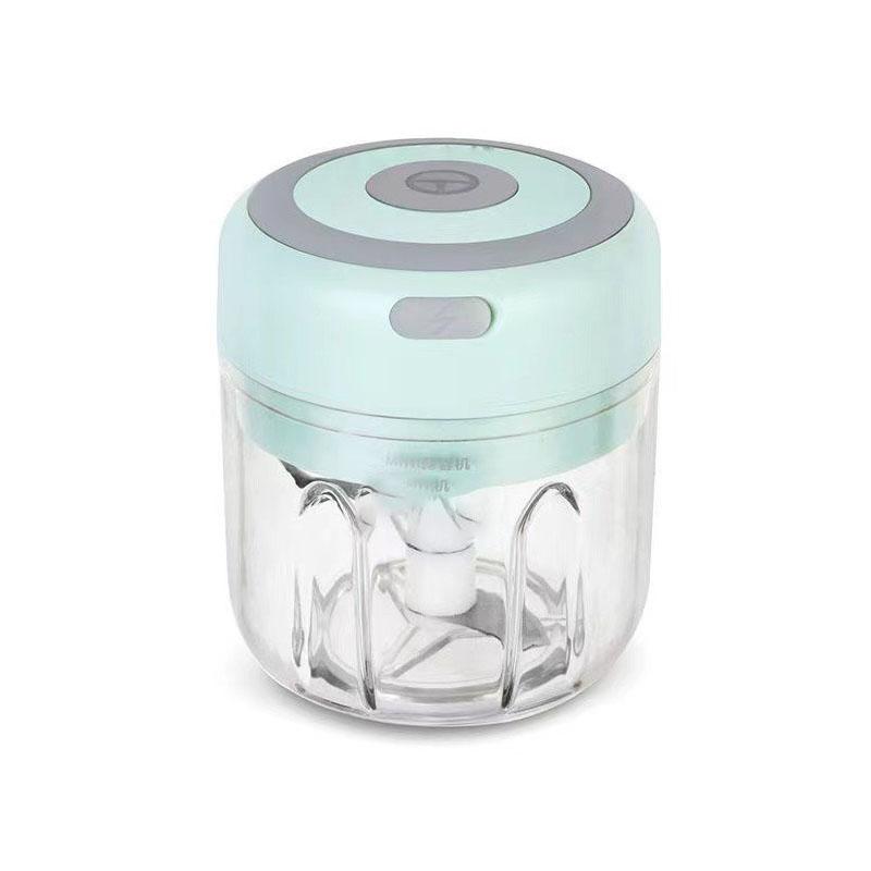 100ml/250ml Wireless Electric Garlic Pounder Garlic Whisk Portable Chopper USB Charging Ginger Chili Vegetable Masher Machine