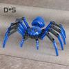 Spider Robot Action Figure with Accessories Movable Joints 3D Printed Model Toy Articulated Dummy Figurine Home Office Decoration Ornament