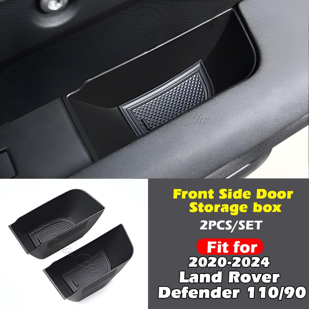 For Defender Center Storage Box Organizer For Land Rover Defender 90 110 Parts -2024 Armrest Compartment Tray Door Pocket