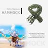 Portable Garden Hammock Nylon Hanging Bed Mesh Net Swing Sleeping Bed Outdoor Travel Camping