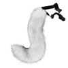 Bendable Plush Cat Tail Cosplay Accessory Anime Animal Tail Costume Prop for Parties