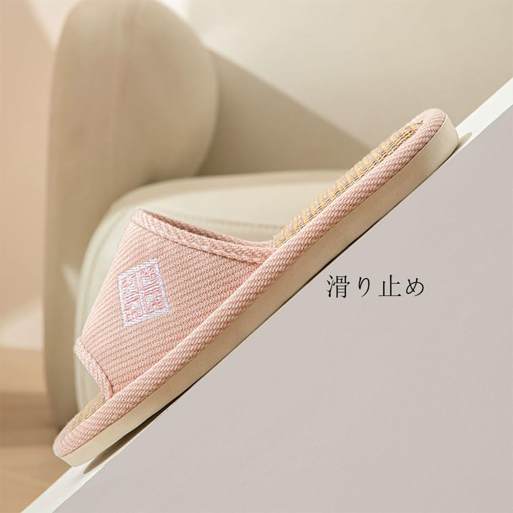 CHFUDUO Indoor Set of Nordic House Slippers for and Room Slippers for Rooms and Unisex Size Slippers, 4, Spring, Summer, Autumn, Style, Guests,