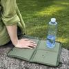 Folding Sitting Pad Waterproof Oxford Cloth Sit Pad Portable Foldable Camping Seat Cushion with Carabiner for Backpacking Hiking Picnics Outdoor Use