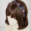 MAIA Flower Jacquard Hairband - Knot Pink