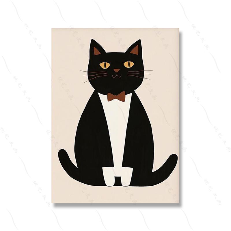 Cartoon Kids Wall Art Prints and Posters Playful Nursery Pictures Scandinavian Kids Room Decor Modern Playroom Canvas Painting