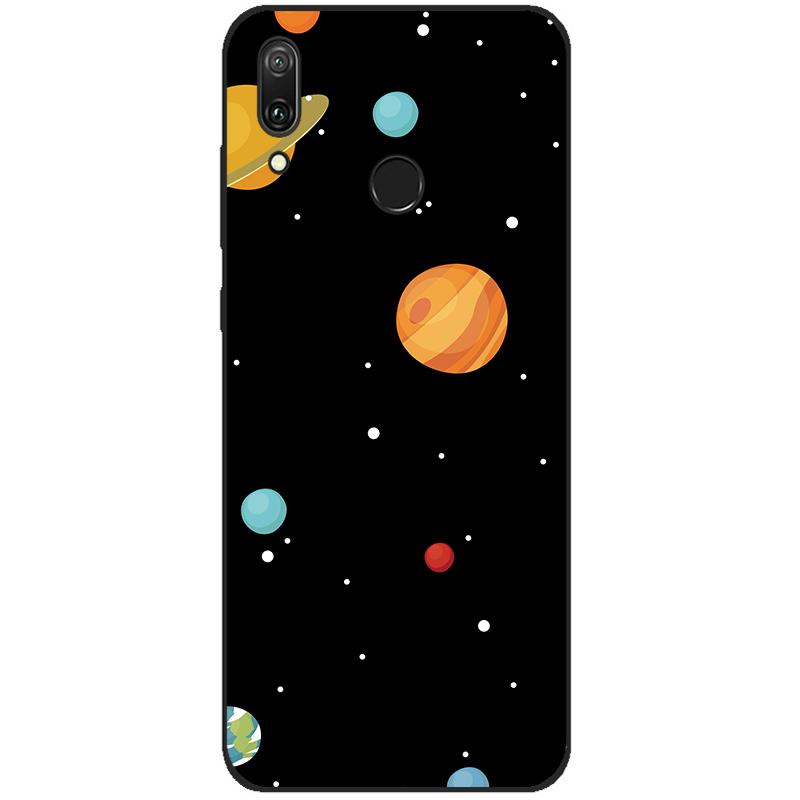 For Huawei Y7 2019 Case Y 7 2019 Silicone TPU Back Cover Protective Phone Case For Huawei Y7 Y7 Prime 2019 Bumper Fundas Coque