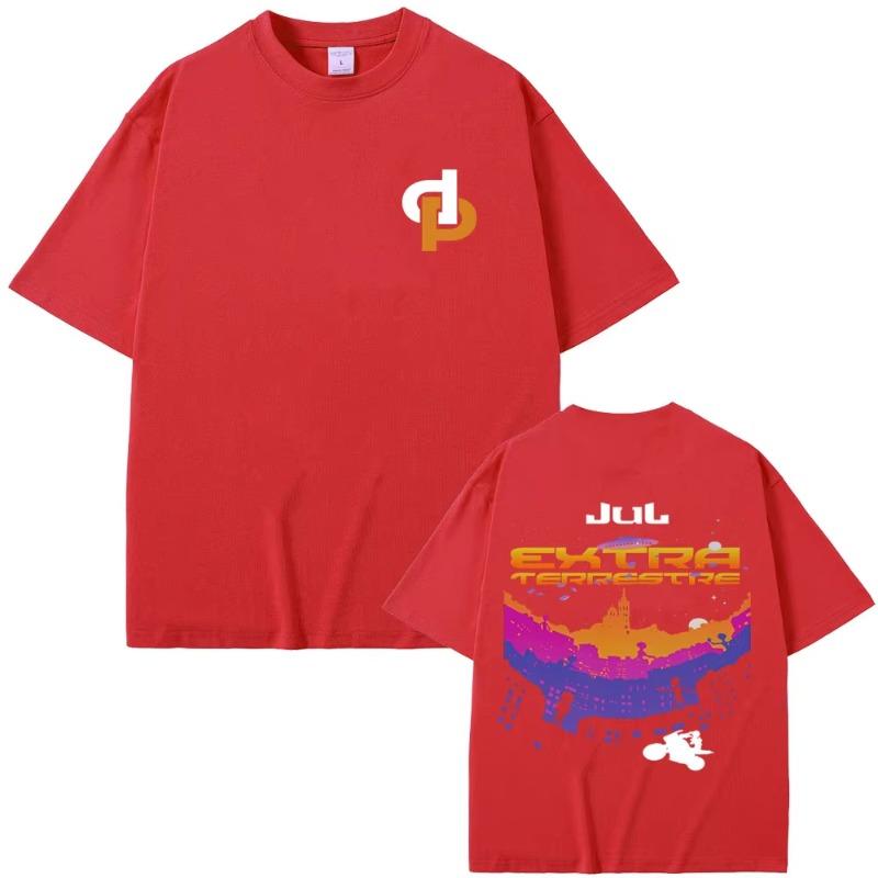 

France Rapper Jul 2025 Merch T-shirts Men Women Fashion Trend Short Sleeve T-shirt Men s Hip Hop T Shirts Streetwear XXXXL