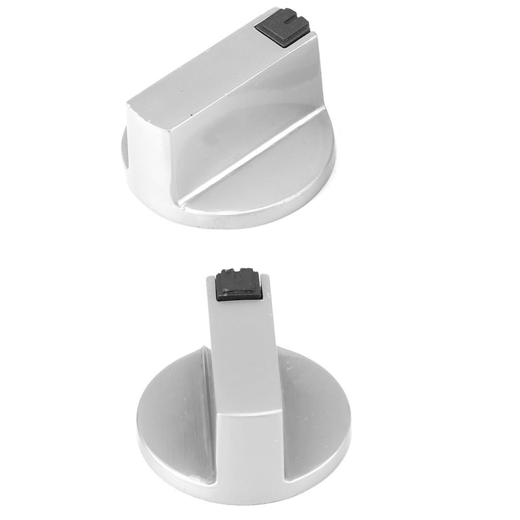Gas Stove Knob, 2pcs 6mm Zinc Alloy Oven Knobs,   Control, High Quality, Sturdy,  , Simple Design, Easy Installation, Use