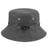 Bucket Hat Unisex Summer Solid Color Outdoor Fisherman Hat Casual Beach Sun Hat Panama Hats