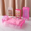 Living Room Bathtub/Swing Wardrobe/Bed/Shoe rack For Dolls Dollhouse Furniture Miniature Furniture