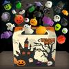 24 Stück Halloween Squishy Spielzeug: Kürbis, Spinne, Geist und Dango