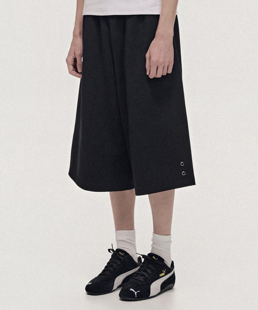 TAKEASY Neoprene Bermuda Sweatpants (Black)