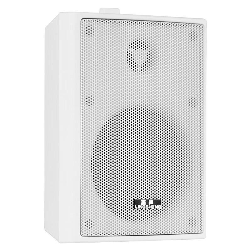 Lingsheng Professional 200W PA Amplifier & 4 Wall Speaker System (CN Version)