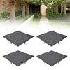 Stepping Stone with Ground Stakes Polypropylene Resin Weatherproof Garden Decor Stepping Stone for Lawn Outdoor