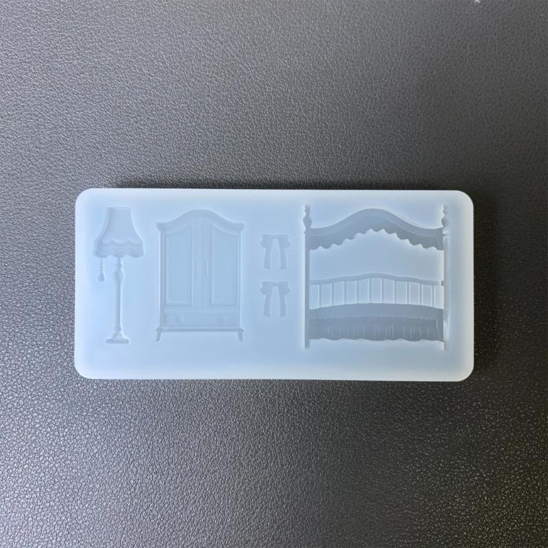 Flexible Silicone Crafting Mold Small Accessories Moulds for Lamp Decorations and Bedroom Projects Nonstick Surfaces