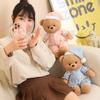 Cute Teddy Bear Plush Toy For Girls Soft Cuddly Companion Heartwarming Gift For Girlfriend 40cm
