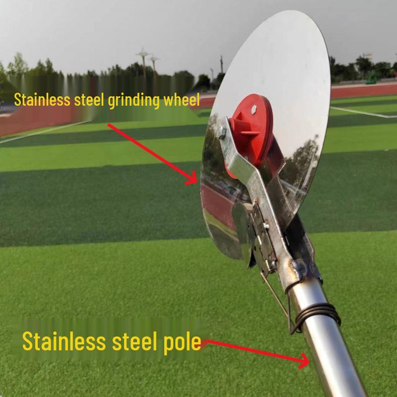 Stainless Steel Hand-Push Garlic & Onion Mulching Machine with Automatic Soil Covering