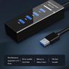 USB 3.0 Hub 4 Port Splitter for Laptop PC White