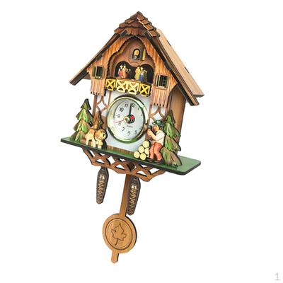 Reloj Colgante Artesanía de Madera Cucú