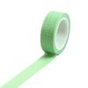 Grunnfarge Rutenett mønster papir Washi Tape 15 mm selvklebende maskeringstapes dekorasjon Klistremerker for dagbok albumramme DIY gave