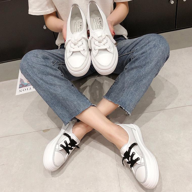 basic edition white canvas shoes
