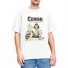 Conan der Bibliothekar Herren Damen T-Shirts Conan der Barbar Parodie Bekleidung Neuheit T-Shirt T-Shirt Kleidung