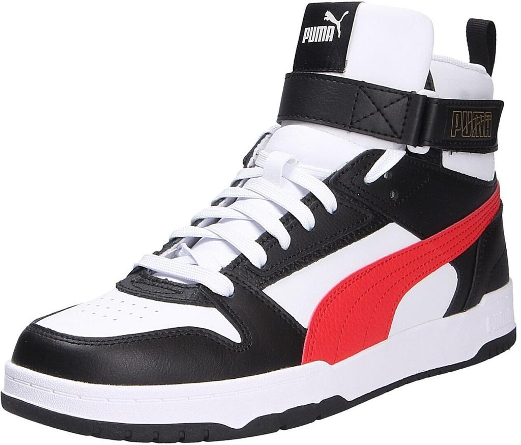 Puma RBD Rebound Game Sneakers (385839) White/red/black/gold