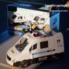 Wild Knight Transforming Police Car Track Toy Set