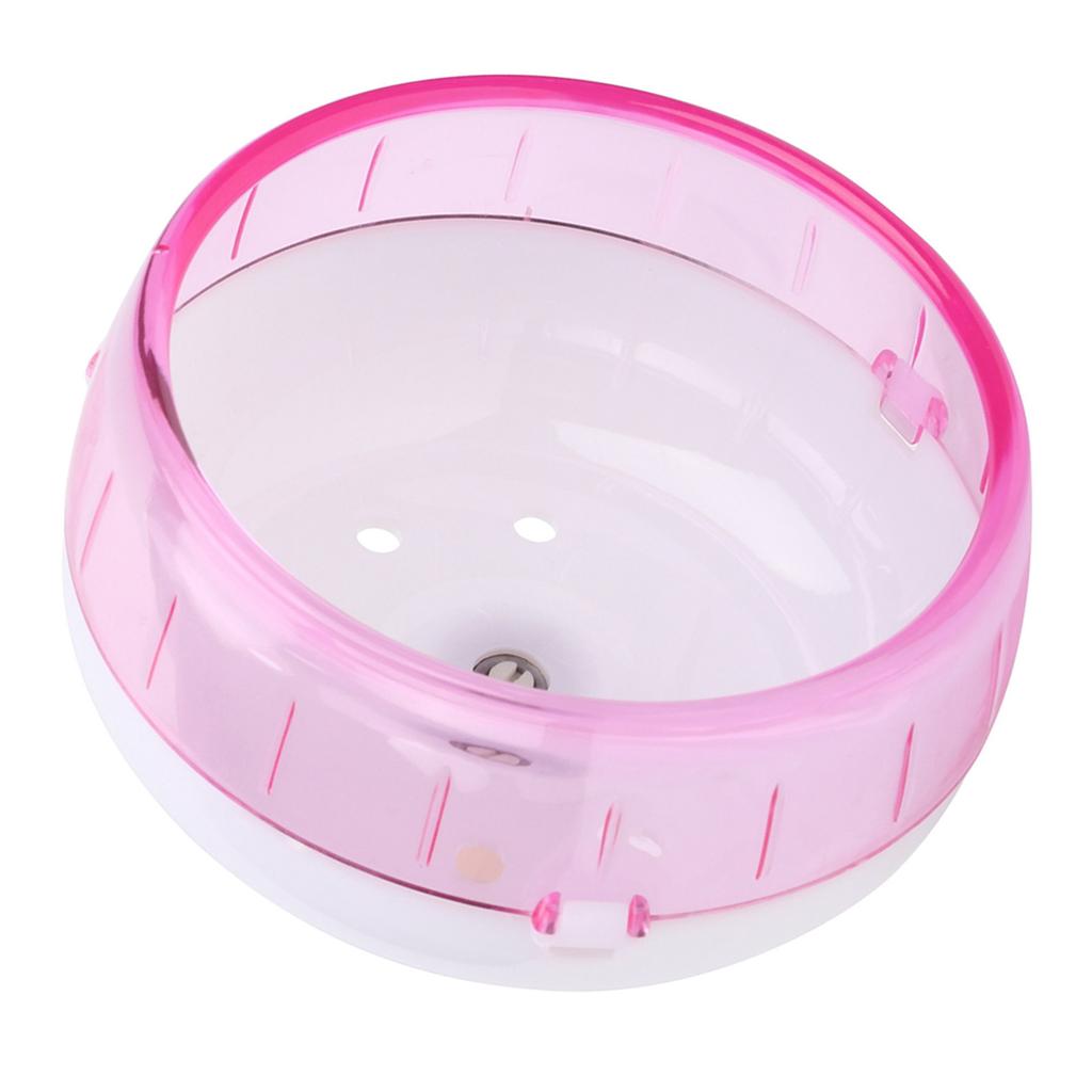 Plastic Super Silent Roller Exercise Running Wheel Toy for Small Pets Hamster Guinea Pig ChinchillaPink