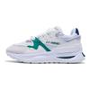 Li Ning 001 Chuxin V2 Wear-Resistant Breathable Low-Top Sports Casual Shoes Women Sneakers White Green AGCT018-1