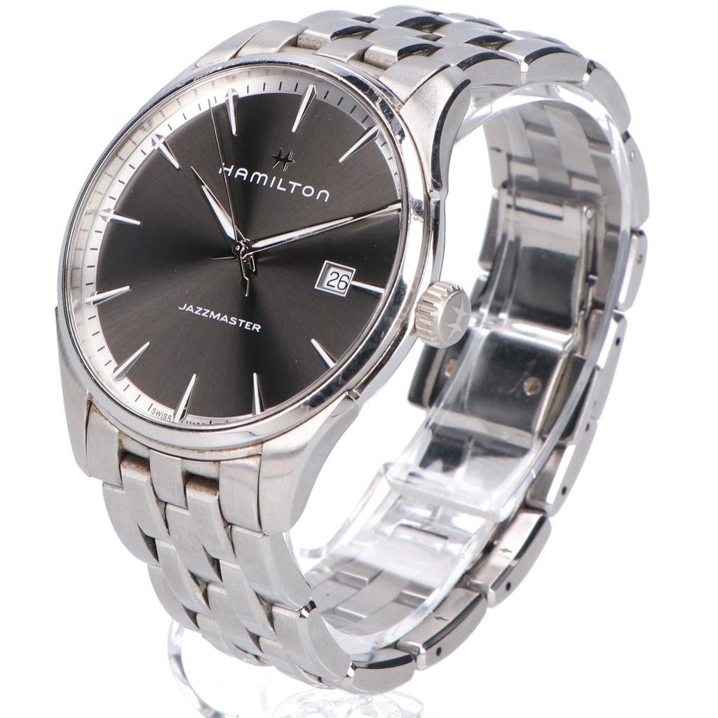 Hamilton H32451181 Jazzmaster Gent Quartz Quartz Watches 1.6" SilverUsed